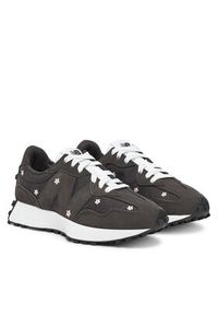 New Balance Sneakersy WS327DCB Czarny. Kolor: czarny. Materiał: skóra, zamsz