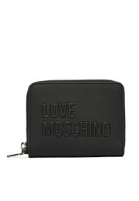 Love Moschino - LOVE MOSCHINO Portfel JC5502PP0OLE0000 Czarny. Kolor: czarny. Materiał: skóra #1