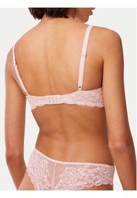 Triumph Biustonosz z fiszbiną Sensual Spotlight 10219831 Beżowy. Kolor: beżowy. Materiał: syntetyk