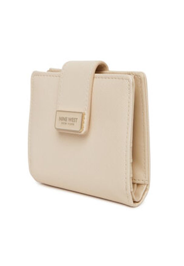 Nine West Portfel CEO-NW-W1-008-SS26 Beżowy. Kolor: beżowy. Materiał: materiał