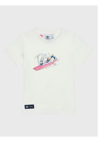 Adidas - adidas Komplet t-shirt i szorty sportowe Disney Mickey And Friends HK9780 Kolorowy Regular Fit. Materiał: bawełna. Wzór: motyw z bajki, kolorowy #6
