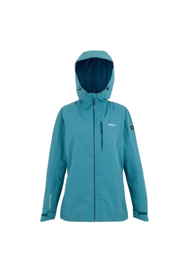 Regatta - Damska Kurtka Wodoodporna Birchdale II. Kolor: niebieski. Sport: turystyka piesza