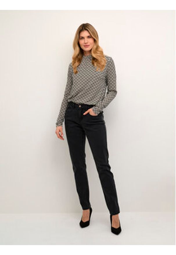 Cream Sweter Crmarion 10610549 Czarny Regular Fit. Kolor: czarny. Materiał: wiskoza