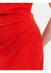 French Connection Sukienka koktajlowa 71YDO Czerwony Slim Fit. Kolor: czerwony. Materiał: syntetyk. Styl: wizytowy #2