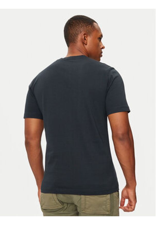 Aeronautica Militare T-Shirt 242TS1942J538 Granatowy Regular Fit. Kolor: niebieski. Materiał: bawełna
