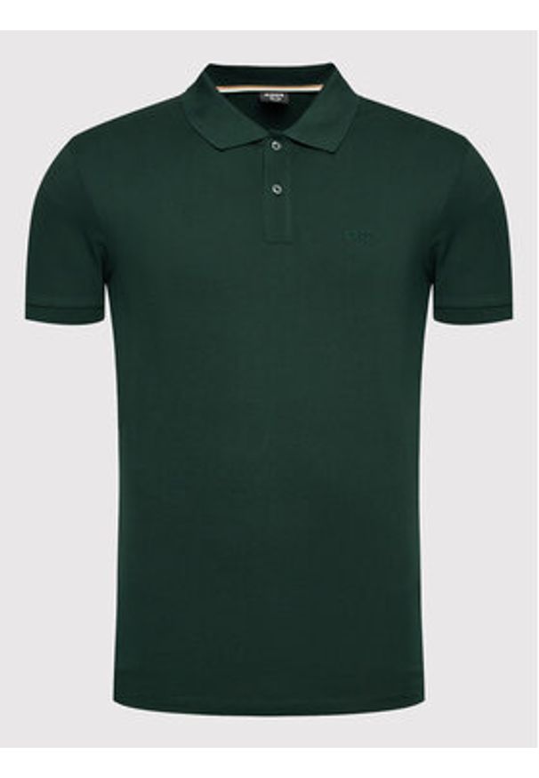 BOSS - Boss Polo Pallas 50468362 Zielony Regular Fit. Typ kołnierza: polo. Kolor: zielony. Materiał: bawełna