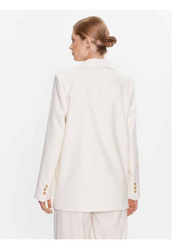 MVP Wardrobe Marynarka MVPE3GI021.0TE0138 Écru Regular Fit. Materiał: syntetyk