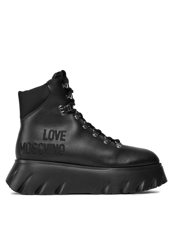 Love Moschino - Botki LOVE MOSCHINO. Kolor: czarny