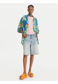 Billabong Koszula Summer Love EBJX603004 Niebieski Oversize. Kolor: niebieski. Materiał: wiskoza #4
