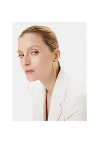 Kolczyki Elisabetta Franchi. Materiał: złote. Kolor: złoty
