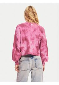 Desigual Sweter Victoria 24WWJF17 Różowy Relaxed Fit. Kolor: różowy. Materiał: syntetyk #3