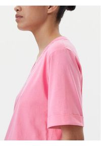 Liu Jo Sport T-Shirt q-roa-35247 Kolorowy Regular Fit. Kolor: różowy. Materiał: bawełna. Wzór: kolorowy. Styl: sportowy #4
