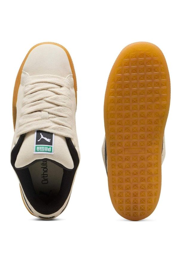 Buty sportowe Puma Suede Xl Dark Risk. Kolor: beżowy, wielokolorowy, czarny. Materiał: materiał, skóra ekologiczna. Model: Puma Suede. Sport: fitness