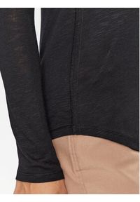 Sisley Bluzka 3FD4L119S Czarny Regular Fit. Kolor: czarny. Materiał: bawełna #4