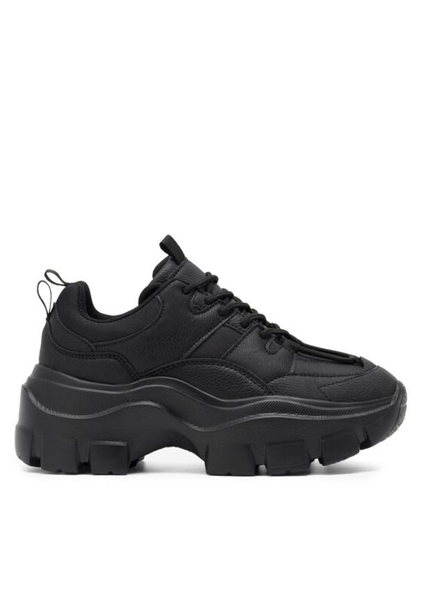 DeeZee Sneakersy LIV WAG1252301A Czarny. Kolor: czarny. Materiał: materiał