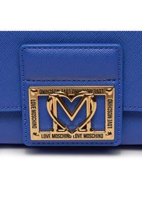 Love Moschino - LOVE MOSCHINO Torebka JC4330PP0IKS0715 Niebieski. Kolor: niebieski. Materiał: skórzane #3