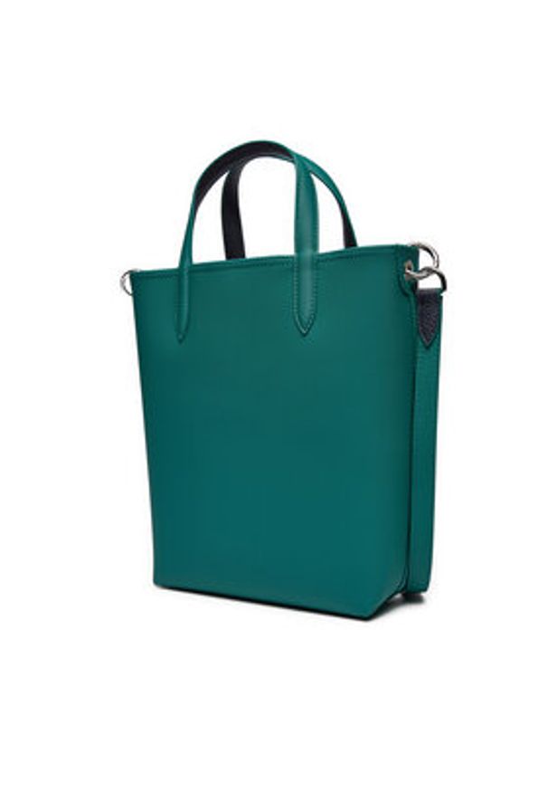 Lacoste Torebka NF2991AA Granatowy. Kolor: niebieski. Materiał: skórzane