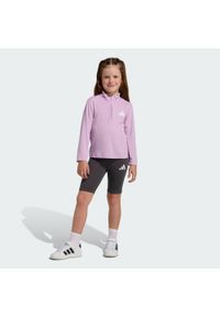 Adidas - Zestaw All Sports Favorite Sports Kids. Okazja: na uczelnię. Kolor: różowy, fioletowy, wielokolorowy, biały. Materiał: dresówka, materiał. Styl: sportowy #1