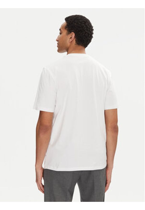 Jack & Jones T-Shirt Pacer Photo 12273775 Biały Relaxed Fit. Kolor: biały. Materiał: bawełna