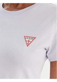 Guess T-Shirt W2YI44 J1314 Błękitny Regular Fit. Kolor: niebieski. Materiał: bawełna #2