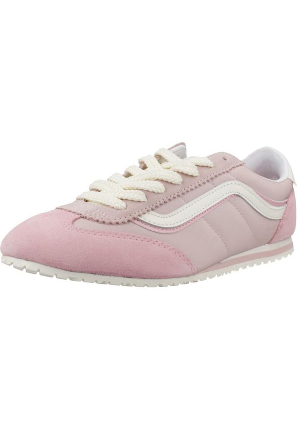 Tenisówki Vans Model Super Lowpro Kolor Rose. Kolor: różowy. Materiał: tkanina, skóra