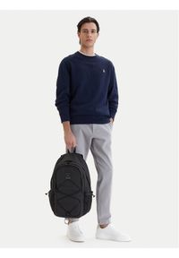 Calvin Klein Plecak Utility Emblem Bungee Backpack LV04D3301G Czarny. Kolor: czarny. Materiał: materiał #1