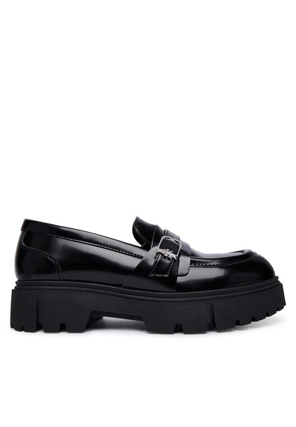Loafersy Calvin Klein. Kolor: czerwony
