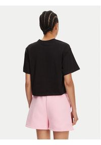 Hunter T-Shirt Leona HARW0070251 Czarny Boxy Fit. Kolor: czarny. Materiał: bawełna #2