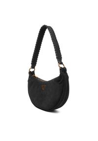 Guess Torebka Amita Mini HWSB95 39720 Czarny. Kolor: czarny. Materiał: skórzane, zamszowe #5