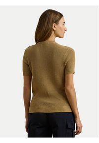 Lauren Ralph Lauren - LAUREN RALPH LAUREN Sweter 200957475001 Złoty. Kolor: złoty. Materiał: bawełna #2