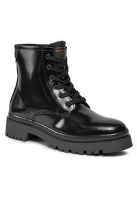 GANT - Gant Trapery Aligrey Mid Boot 27541323 Czarny. Kolor: czarny. Materiał: skóra #6