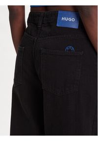 Hugo - HUGO Jeansy Leni_B 50548982 Czarny Loose Fit. Kolor: czarny #4