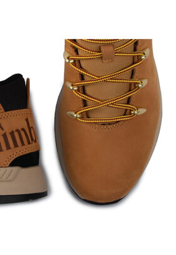 Timberland Sneakersy Sprint Trekker Mid TB0A1XVQ2311 Brązowy. Kolor: brązowy. Materiał: nubuk, skóra. Sport: bieganie