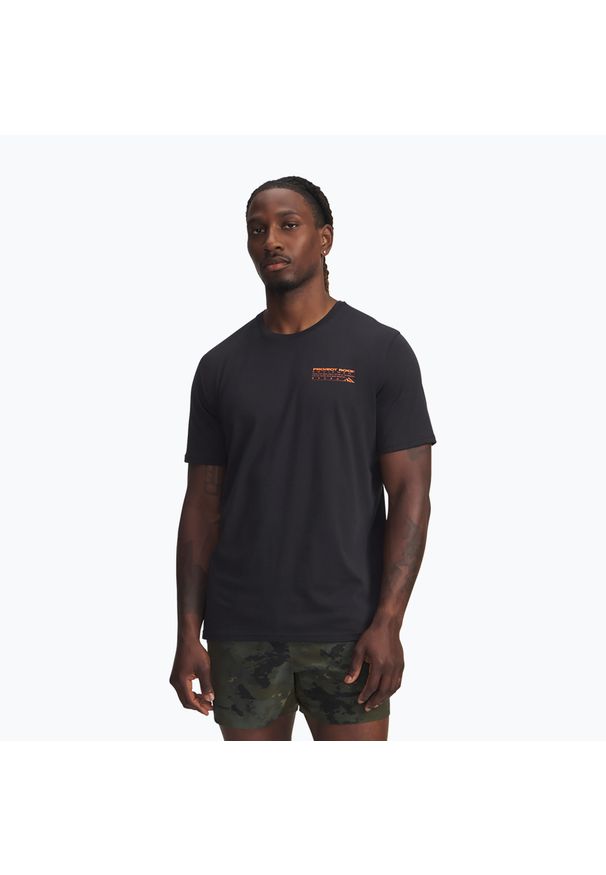 Koszulka Under Armour Project Rock Q4 1. Kolor: czarny. Sport: fitness