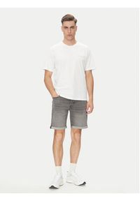 Jack & Jones - Jack&Jones Szorty jeansowe Rick 12269500 Szary Regular Fit. Kolor: szary. Materiał: bawełna