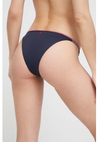 TOMMY HILFIGER - Tommy Hilfiger figi kąpielowe kolor granatowy. Kolor: niebieski. Materiał: włókno, materiał #4