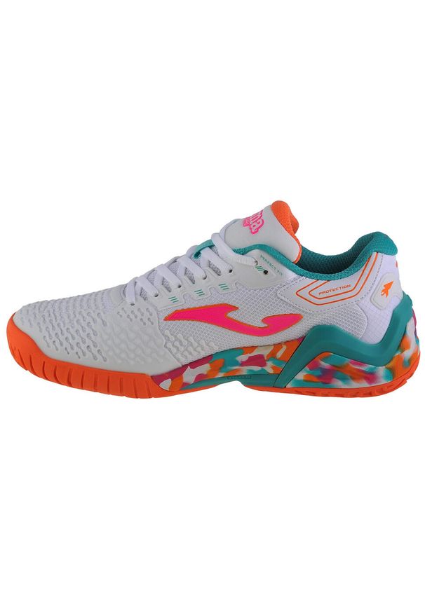 Buty tenisowe damskie Joma Ace Lady AC. Kolor: biały, wielokolorowy. Sport: tenis