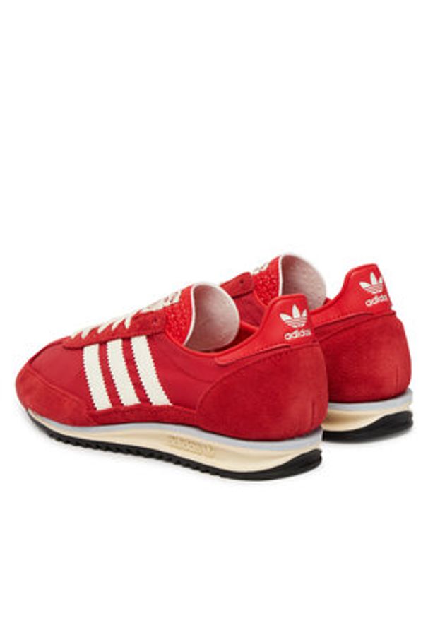 Adidas - adidas Sneakersy Sl 72 Og W IE3475 Czerwony. Kolor: czerwony. Materiał: skóra, zamsz