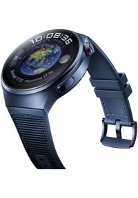 HUAWEI - Smartwatch Huawei Watch 4 Pro Blue Edition. Rodzaj zegarka: smartwatch. Materiał: materiał, skóra. Styl: retro, klasyczny, elegancki, sportowy