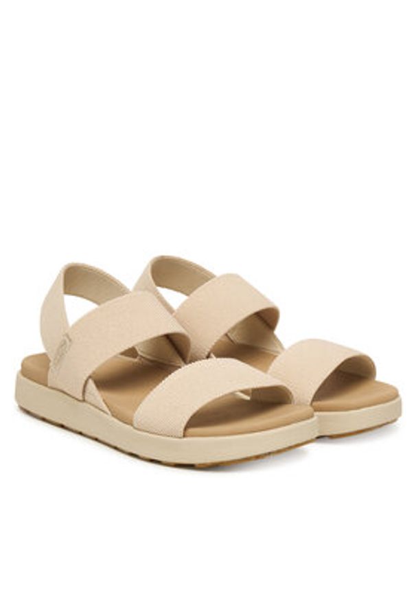 keen - Keen Sandały Elle Backstrap 1031704 Beżowy jasny. Kolor: beżowy. Materiał: materiał