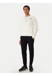 EA7 Emporio Armani Dres 7M001602 AF20845 M0233 Beżowy Regular Fit. Kolor: beżowy. Materiał: syntetyk, bawełna #1