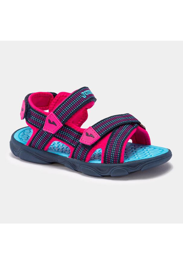 Sandały Joma S.Wave 2333 Navy-Fuchsia dla dzieci - Rozmiar 32. Okazja: na spacer. Kolor: różowy, niebieski, wielokolorowy. Sezon: lato