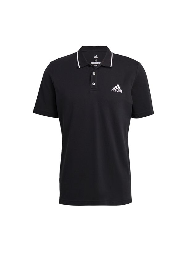 Adidas - Polo adidas Aeroready Essentials Piqué Small Logo. Okazja: na co dzień. Typ kołnierza: polo. Kolor: czarny, biały, wielokolorowy. Materiał: bawełna. Sezon: lato. Styl: casual