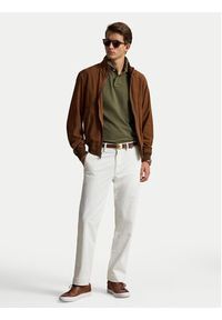 Polo Ralph Lauren Spodnie materiałowe 710690138059 Biały Regular Fit. Kolor: biały. Materiał: bawełna #6