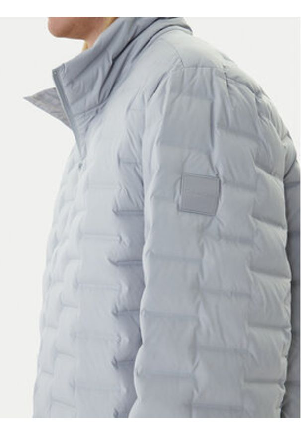 Calvin Klein Kurtka puchowa LV04LD520G Szary Regular Fit. Kolor: szary. Materiał: syntetyk