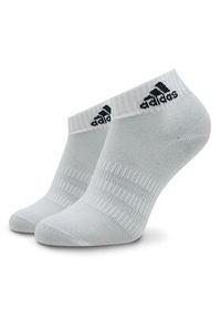 Adidas - adidas Skarpety krótkie Thin and Light Sportswear Ankle Socks 6 Pairs IC1307 Szary. Kolor: szary. Materiał: syntetyk #4
