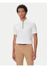 BOSS Polo H-Paras 65 50543880 Biały Regular Fit. Typ kołnierza: polo. Kolor: biały. Materiał: bawełna