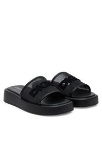 DKNY Klapki K2500541 Czarny. Kolor: czarny. Materiał: materiał