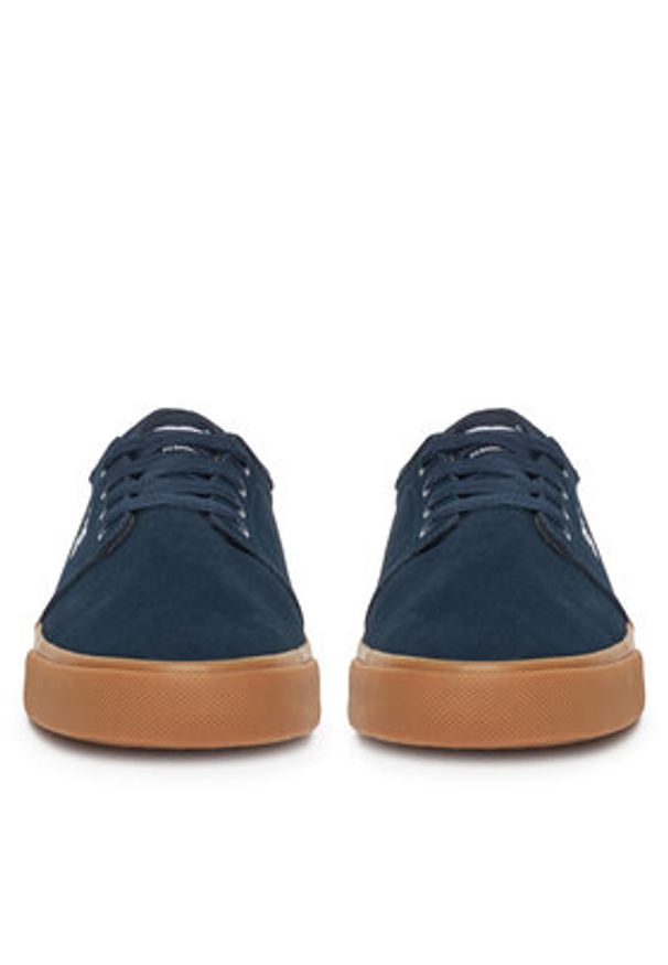 DC Sneakersy SS25-3C015 Granatowy. Kolor: niebieski. Materiał: zamsz, skóra