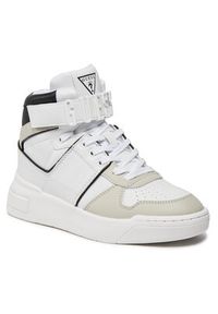 Guess Sneakersy Corten3 FLPCR3 ELE12 Biały. Kolor: biały. Materiał: skóra #4
